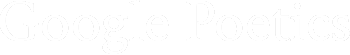 Google Poetics Logo @350 Dark Mode