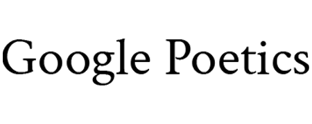 Google Poetics Mobile Logo